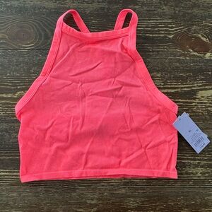 Vibrant Pink Crop Top